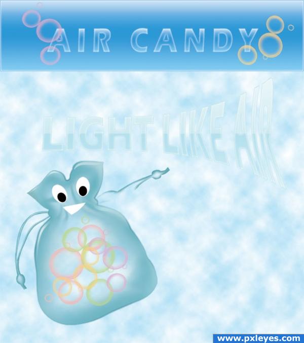 Creation of Air candy: Final Result